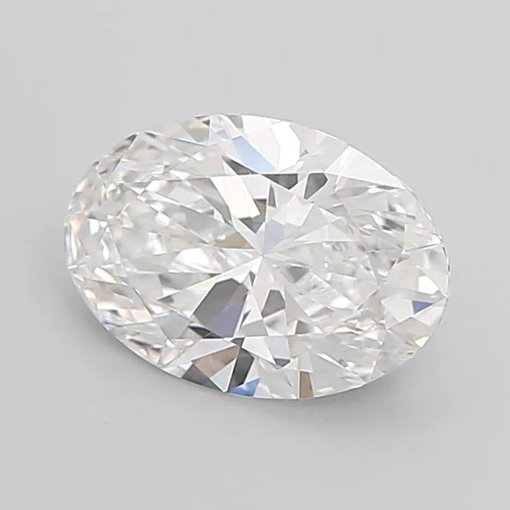 2.54ct Oval Lab Grown Diamond (Colour E, Clarity VVS2, IGI Certified)