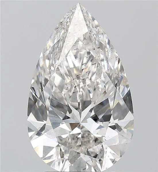 3.58ct Pear Lab Grown Diamond (Colour F, Clarity SI2, IGI Certified)