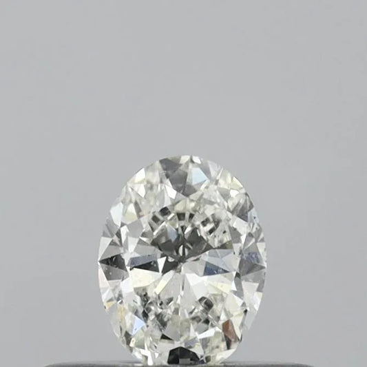 0.19ct Oval Natural Diamond (Colour G, Clarity SI2, GIA Certified)