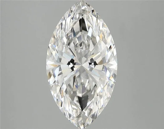 2.84ct Marquise Lab Grown Diamond (Colour F, Clarity VS1, IGI Certified)