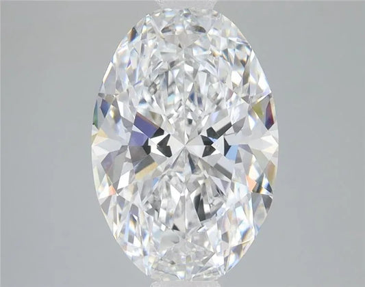 3.00ct Oval Lab Grown Diamond (Colour E, Clarity VS1, IGI)