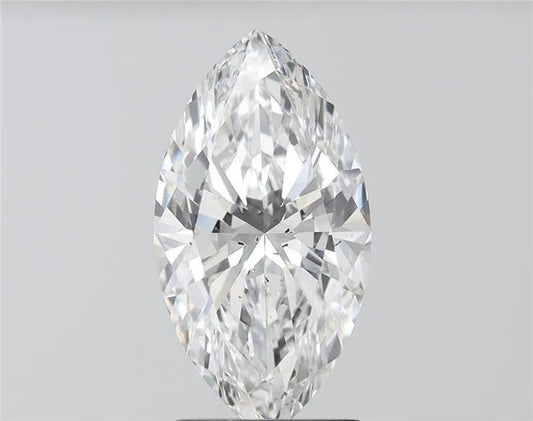 3.01ct Marquise Lab Grown Diamond (Colour E, Clarity SI1, IGI Certified)