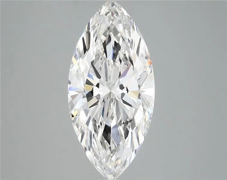 3.02ct Marquise Lab Grown Diamond (Colour E, Clarity VVS2, IGI Certified)