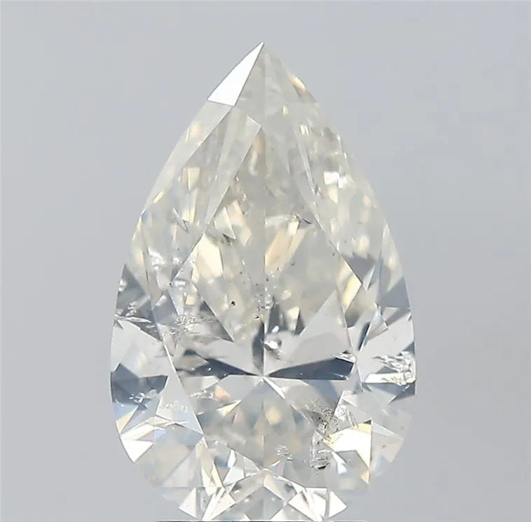 3.03ct Pear Natural Diamond (Colour I, Clarity I1, Cut VG, IGI Certified)