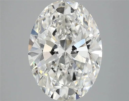 3.46ct Oval Lab Grown Diamond (Colour F, Clarity VVS2, IGI Certified)