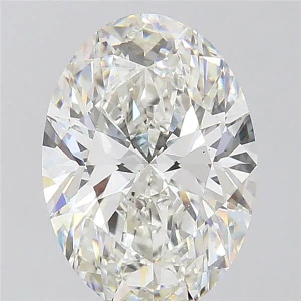 3.51ct Oval Lab Grown Diamond (Colour G, Clarity VS2, IGI Certified)