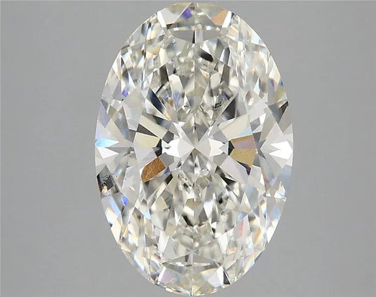 3.42ct Oval Lab Grown Diamond (Colour H, Clarity VS2, IGI)