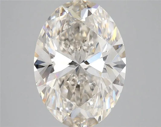 4.00ct Oval Lab Grown Diamond (Colour H, Clarity VS1, IGI Certified)