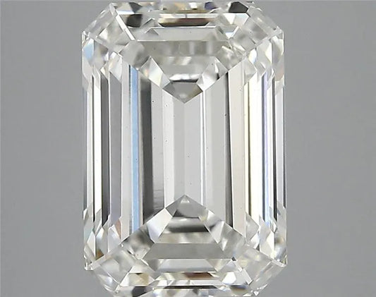 4.20ct Emerald Lab Grown Diamond (Colour G, Clarity VS1, IGI Certified)